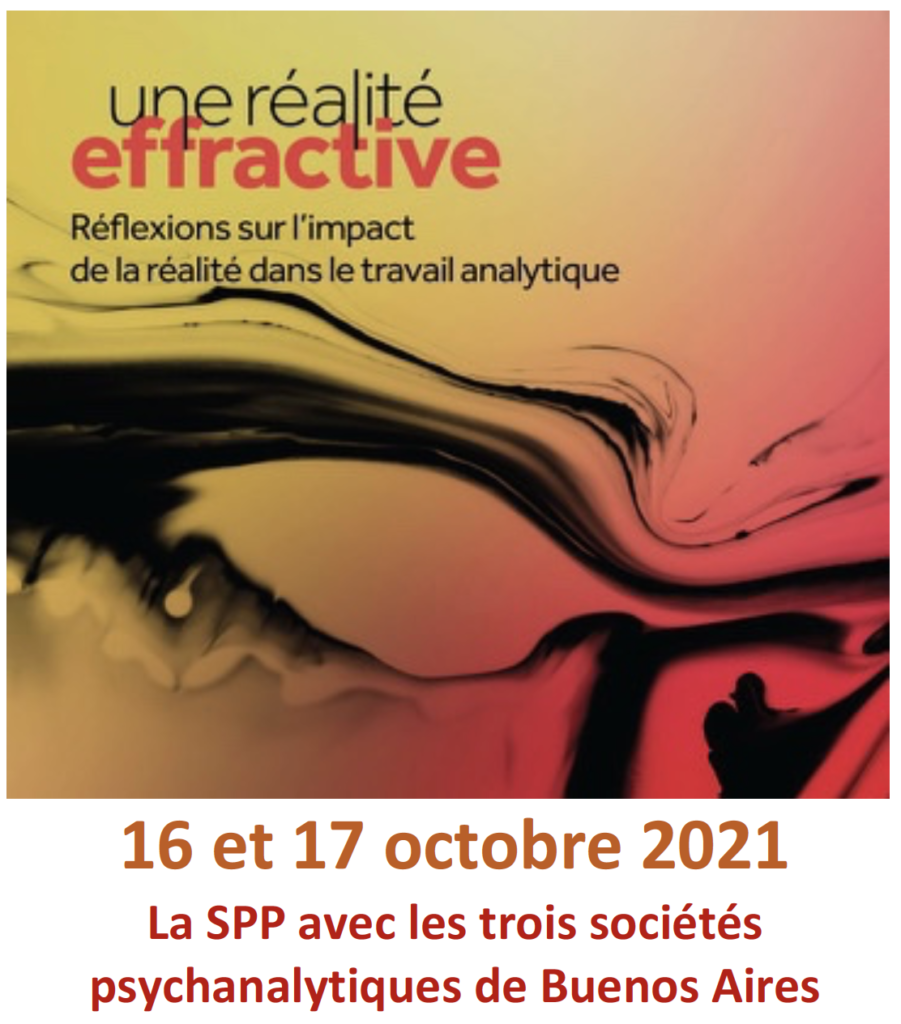 Colloques conférences et congrès Société Psychanalytique de Paris