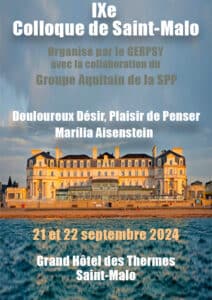 GERPSY Colloque de Saint-Malo 2024