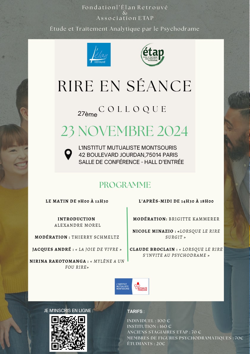 Affiche COLLOQUE ETAP, 23 novembre 2024